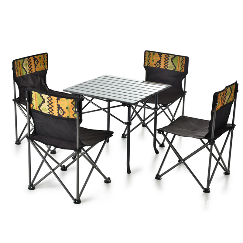 Camping Cooking Dining Set - # Хит продаж: Портативный складной деревянный