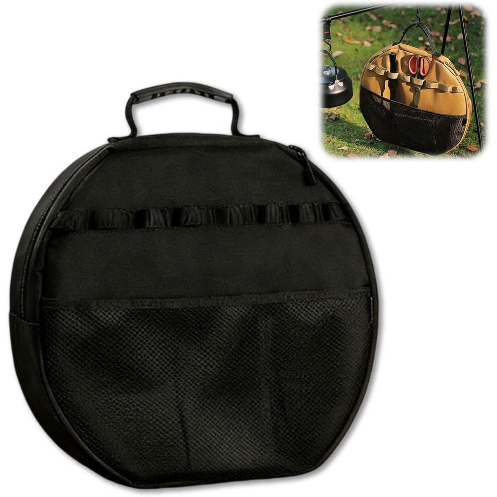Camping Cooking Organizer - Сумка для хранения гриль-сковороды, портативный чехол