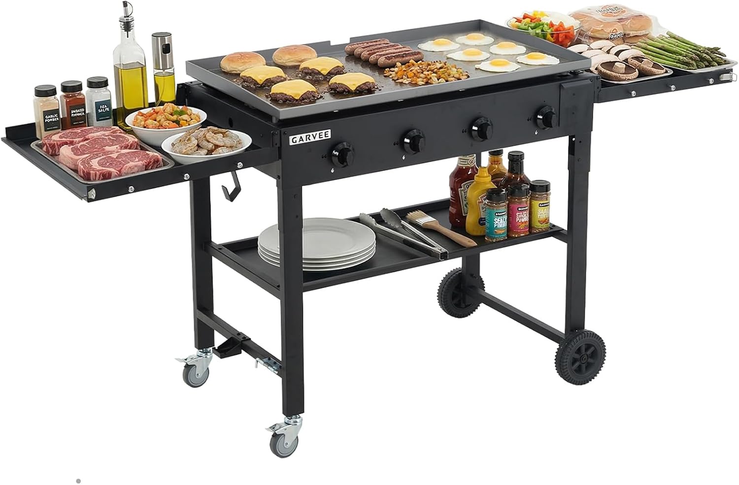 Tacleekii, гриль с плоской пов – обзор и цена Camping Cooking Flat Top