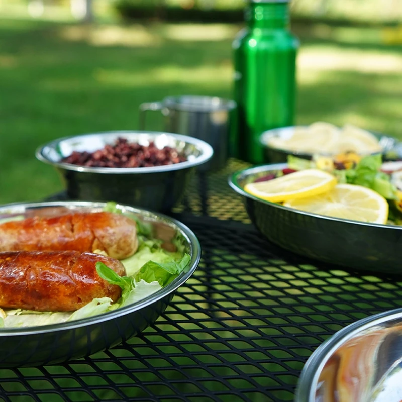 Портативная обеденная тарелка  – обзор и цена Camping Cooking Dining Set