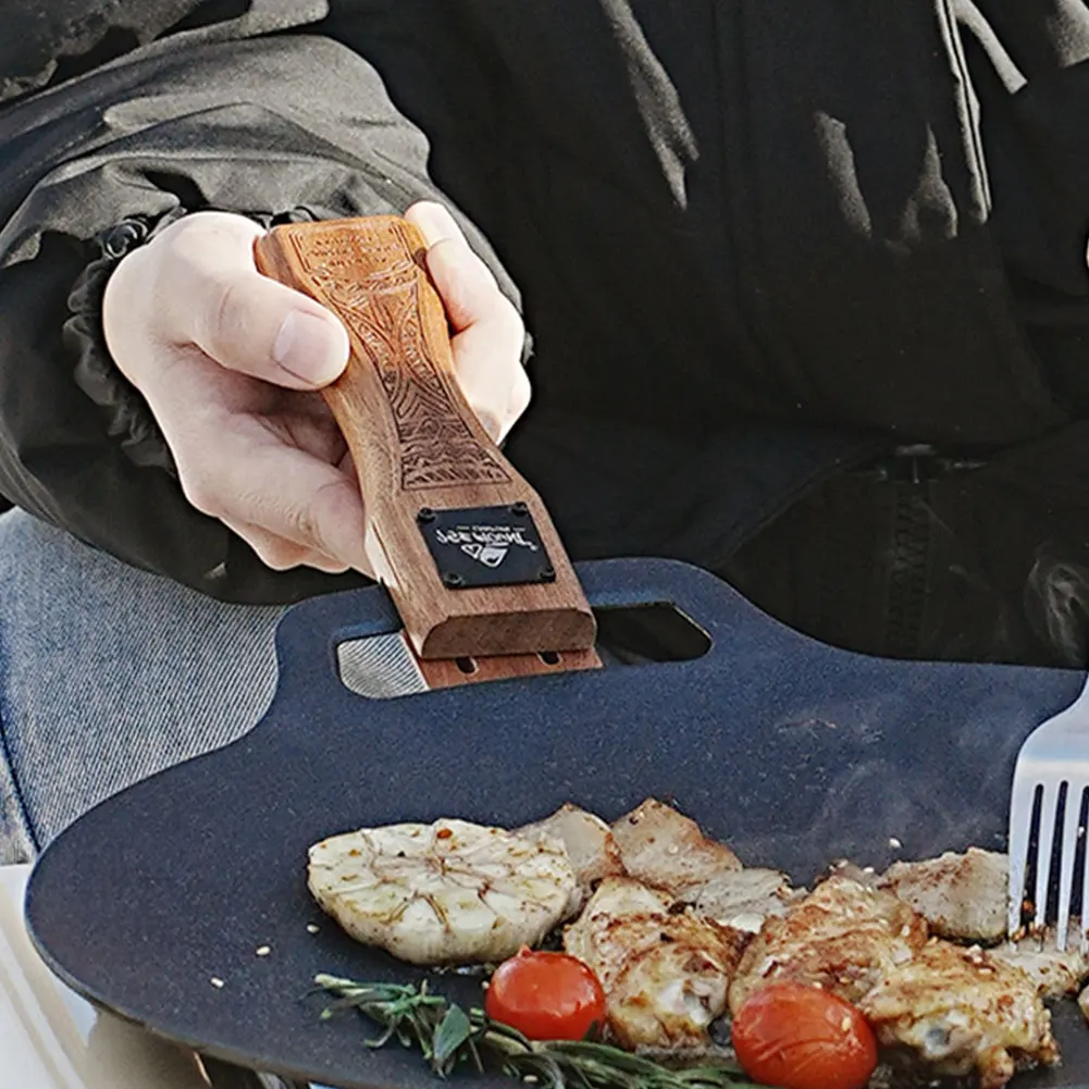 Наружная сковорода-гриль из на – обзор и цена Camping Hiking Cooking