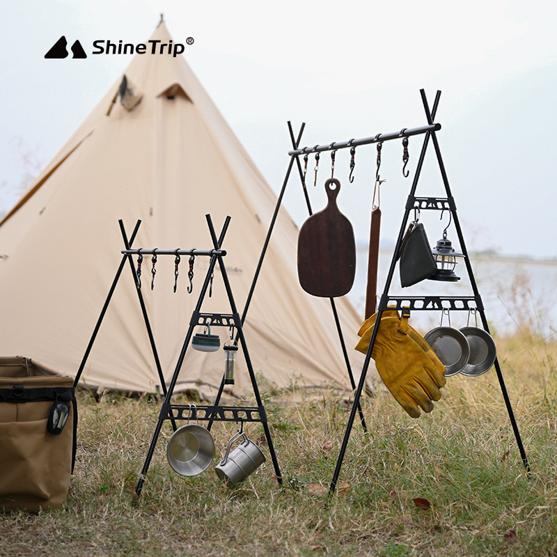 Треугольная полка для путешест – обзор и цена Camping Cooking Table
